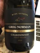 格雷格諾曼澳大利亞霞多麗白葡萄酒(Greg Norman Australia Estates Chardonnay, Eden Valley, Australia)