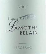 拉莫特貝萊爾酒莊紅葡萄酒(Chateau Lamothe Belair, Bergerac, France)