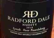 雷德福酒莊努蒂緹西拉紅葡萄酒(Radford Dale Nudity Syrah, Voor Paardeberg, South Africa)