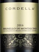 柯岱拉酒莊布魯奈羅紅葡萄酒(Cordella Brunello di Montalcino DOCG, Tuscany, Italy)