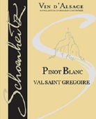 史奈茲酒莊圣格列瓦白皮諾干白葡萄酒(Schoenheitz Pinot Blanc Val Saint Gregoire, Alsace, France)