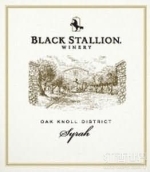 黑駿馬西拉干紅葡萄酒(Black Stallion Winery Syrah, Napa Valley, USA)