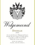 威格明杜埃爾干紅葡萄酒(Welgemeend Douelle, Paarl, South Africa)