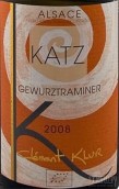 Clement Klur Gewurztraminer Katz, Alsace, France