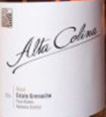 阿爾塔科利納酒莊系列歌海娜桃紅葡萄酒(Allta Colina Estate Grenache, Paso Robles, USA)