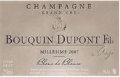 布坎·杜邦父子年份特釀香檳(Champagne Bouquin Dupont Fils Cuvee Millesime, Champagne, France)