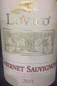 洛维克酒庄赤霞珠红葡萄酒(Lovico Cabernet Sauvignon Reseerve, Thrace, Bulgarian)