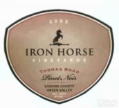 鐵馬托馬斯莊園黑皮諾干紅葡萄酒(Iron Horse Thomas Road Vineyard Pinot Noir, Green Valley, USA)