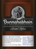 布納哈本白蘭地桶陳泥煤味蘇格蘭單一麥芽威士忌(Bunnahabhain Moine Brandy Finish Single Malt Scotch Whisky, Islay, UK)