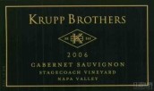 Krupp Brothers Stagecoach Vineyard Cabernet Sauvignon, Napa Valley, USA