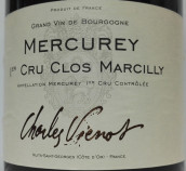 威洛酒園馬奇力（梅爾居雷一級(jí)園）紅葡萄酒(Charles Vienot Clos Marcilly, Mercurey 1er Cru, France)