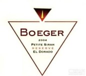 伯格爾珍藏小西拉干紅葡萄酒(Boeger Winery Reserve Petite Sirah, El Dorado, USA)