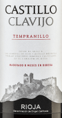 Criadores de Rioja Castillo D Clavijo Tempranillo, Rioja DOCa, Spain