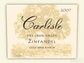 卡爾麗絲金麥牧場仙粉黛干紅葡萄酒(Carlisle Gold Mine Ranch Zinfandel, Dry Creek Valley, USA)