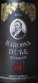 芭羅莎酒莊489西拉干紅葡萄酒(Barossa Duke 489 Shiraz, South Australia,  Australia)