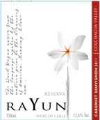 雅云酒莊珍藏赤霞珠紅葡萄酒(Rayun Reserva Cabernet Sauvignon, Colchagua Valley, Chile)