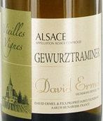 大衛(wèi)·艾美爾酒莊老藤瓊瑤漿甜白葡萄酒(David Ermel Gewurztraminer Vieilles Vignes, Alsace, France)