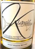 奇亞米混釀干白葡萄酒(Kiamie Wine Cellars White Kuvee, Paso Robles, USA)