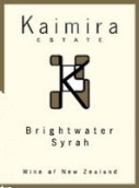 凱慕拉凈水西拉維歐尼干紅葡萄酒(Kaimira Estate Brightwater Syrah Viognier, Nelson, New Zealand)