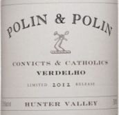 波林兄弟罪犯與天主教華帝露白葡萄酒(Polin & Polin Convicts & Catholics Verdelho, Hunter Valley, Australia)