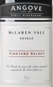 安戈瓦葡萄園精選系列西拉干紅葡萄酒(Angove Vineyard Select Shiraz, McLaren Vale, Australia)