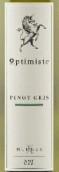 樂天灰皮諾干白葡萄酒(Optimiste Pinot Gris,Mudgee,Australia)