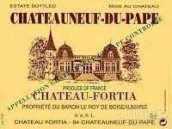 富迪亞酒莊教皇新堡紅葡萄酒(Chateau Fortia Rouge, Chateauneuf-du-Pape, France)