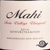 瑪熙酒莊雙谷園瓊瑤漿白葡萄酒(Mahi Twin Valleys Vineyard Gewurztraminer, Malborough, New Zealand)