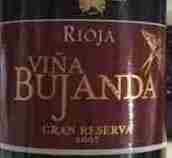 布罕達酒莊特級珍藏紅葡萄酒(Vina Bujanda Gran Reserva, Rioja DOCa, Spain)