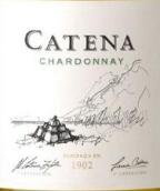 卡帝娜霞多麗白葡萄酒(Bodega Catena Zapata Catena Chardonnay, Mendoza, Argentina)