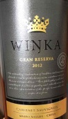 溫加酒莊特級(jí)珍藏赤霞珠紅葡萄酒(Winka Gran Reserva Cabernet Sauvignon, Maipo Valley, Chile)