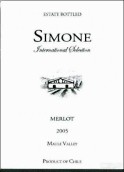 Simone Merlot, Maule Valley, Chile