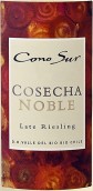 柯諾蘇酒莊貴腐晚收雷司令甜白葡萄酒(Cono Sur Cosecha Noble Late Riesling, Bio Bio Valley, Chile)