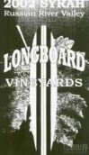 Longboard Vineyards Syrah, Russian River Valley, USA