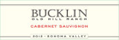 巴克林老山園赤霞珠干紅葡萄酒(Bucklin Old Hill Ranch Cabernet Sauvignon, Sonoma County, USA)