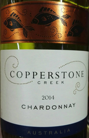 copperstone chardonnay, south eastern australia, australia红酒