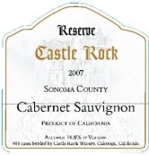 石堡珍藏赤霞珠干紅葡萄酒（索諾瑪縣）(Castle Rock Winery Reserve Cabernet Sauvignon, Sonoma County, USA)