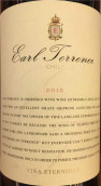 永恒酒莊泰倫斯伯爵干紅葡萄酒(Vina Eternidad Earl Terrence, Chile)