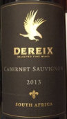 德雷克斯赤霞珠干紅葡萄酒(Dereix Cabernet Sauvignon, Northern Cape, South Africa)