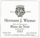 赫爾曼白中黑方式起泡酒(Hermann J. Wiemer Blanc de Noir Methode Champenoise, Finger Lakes, USA)