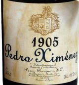 佩雷茲·巴克羅酒莊1905奠基索萊拉佩德羅-希梅內斯雪莉酒(Bodegas Perez Barquero 1905 Solera Fundacional Pedro Ximenez, Montilla-Moriles, Spain)
