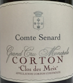 塞納伯爵酒莊梅西園（科爾登特級(jí)園）紅葡萄酒(Domaine Comte Senard Clos Des Meix Monopole, Corton Grand Cru, France)