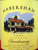 哈博沙酒莊霞多麗干白葡萄酒(Habersham Chardonnay, Georgia, USA)