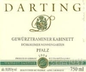 Weingut Kurt Darting Durkheimer Nonnengarten Gewurztraminer Kabinett, Pfalz, Germany