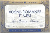 Maison Champy Beaux Monts, Vosne-Romanee Premier Cru, France