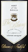 巴羅薩哈特賜福限量發(fā)行赤霞珠干紅葡萄酒(Hart of the Barossa The Blessing Limited Release Cabernet Sauvignon, Barossa Valley, Australia)