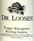 露森烏茲格園雷司令精選白葡萄酒(Dr. Loosen Urziger Wurzgarten Riesling Auslese, Mosel, Germany)