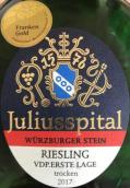 猶麗葉維爾茲堡施坦因雷司令白葡萄酒(Juliusspital Wurzburger Stein Riesling Trocken, Franken, Germany)