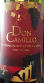 唐·卡米洛酒莊黑曼羅紅葡萄酒(Don Camillo Del Salento Rosso Negroamaro, Abruzzo, Italy)