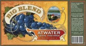 阿特沃特酒莊混釀紅葡萄酒(Atwater Estate Vineyards Big Blend Red, Finger Lakes, USA)